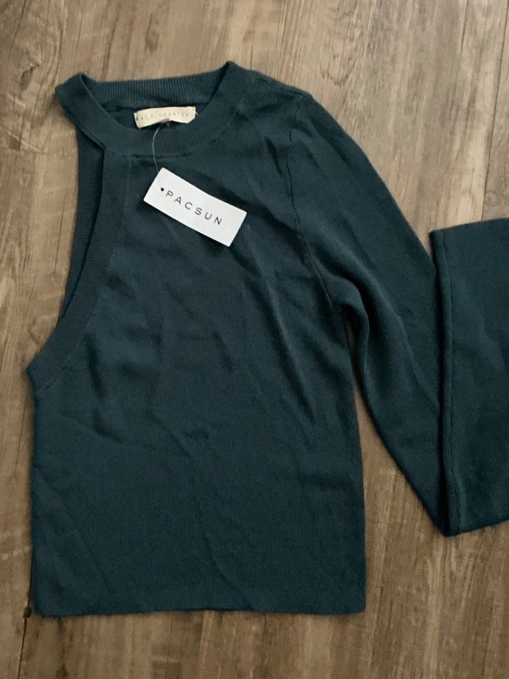 L.A. Hearts by PacSun asymmetrical top, size S